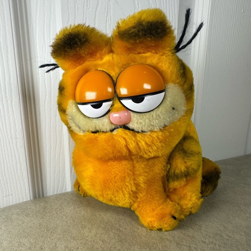 Vintage 1981 Dakin Garfleid Small 5inch Plush Grumpy Cat